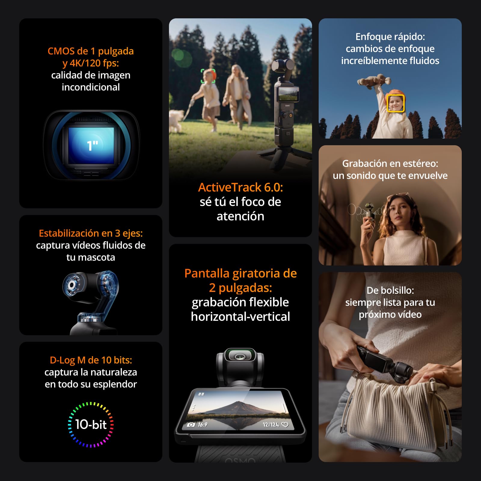 DJI Pack para Creadores Osmo Pocket 3