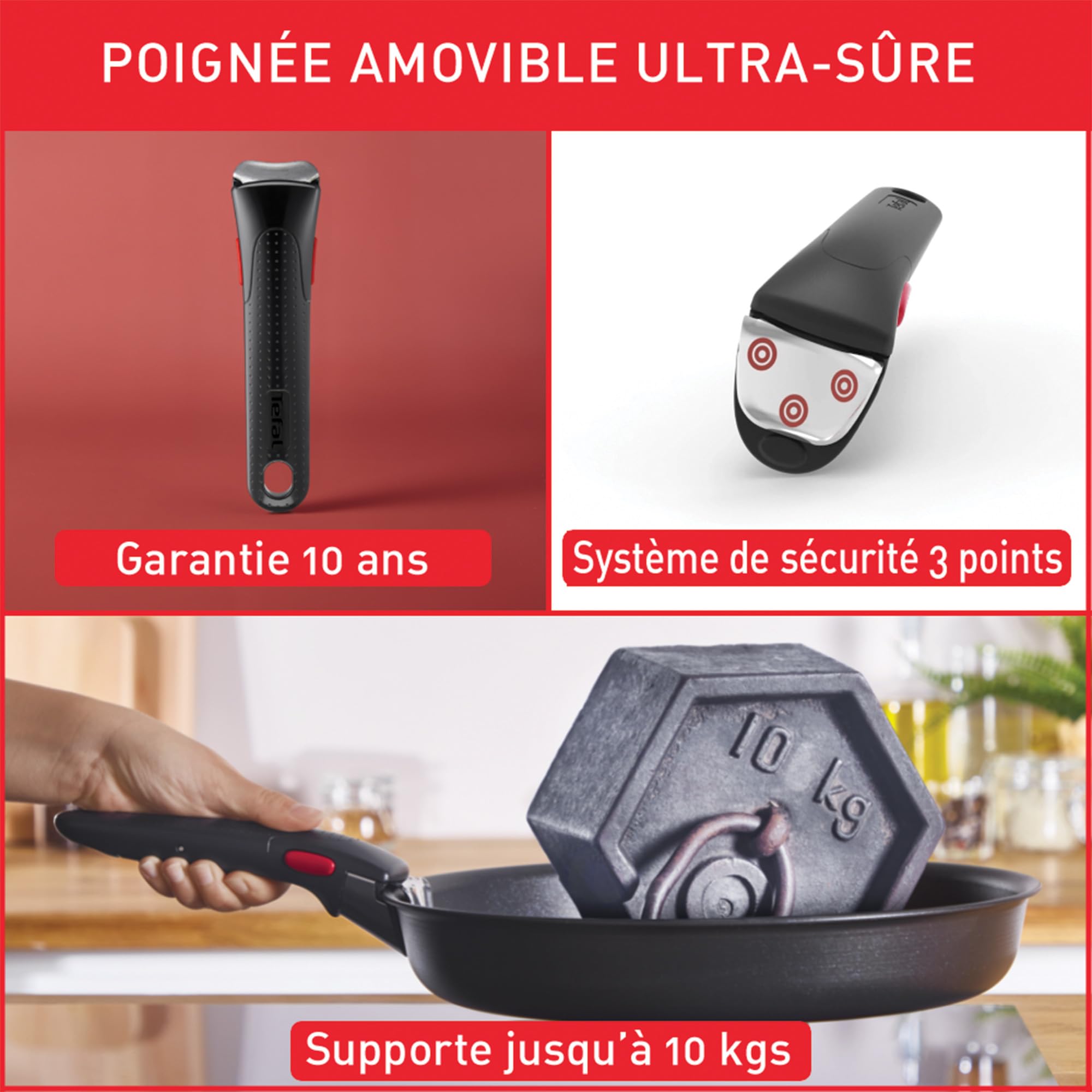 Tefal Ingenio Batterie de cuisine 10 pcs