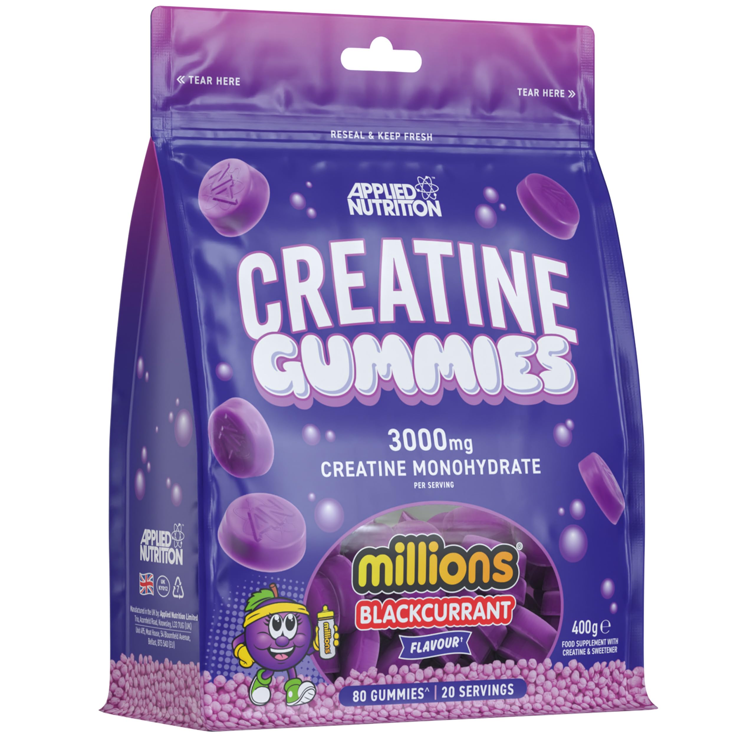 Gummies de Créatine Monohydrate (3000mg)
