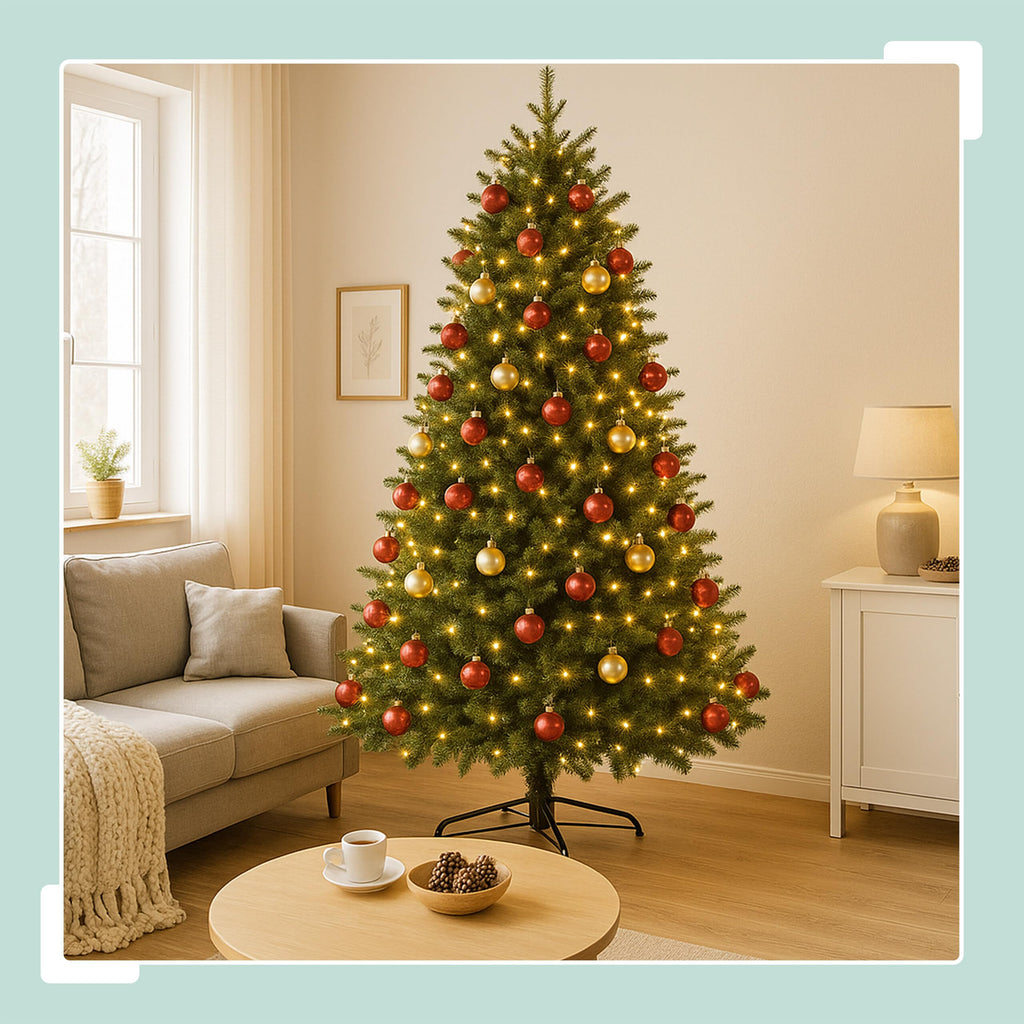 Arbre de Noël Artificiel Relaxdays, 180cm