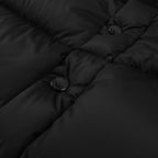 BURBERRY™ Detachable Sleeve Hooded Puffer Jacket Black